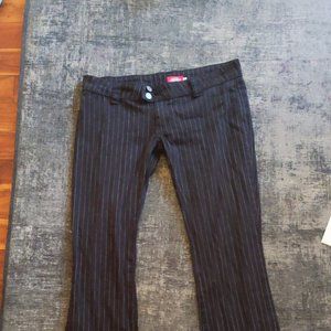 Y2K Dickies low rise Pinstripe flare pants